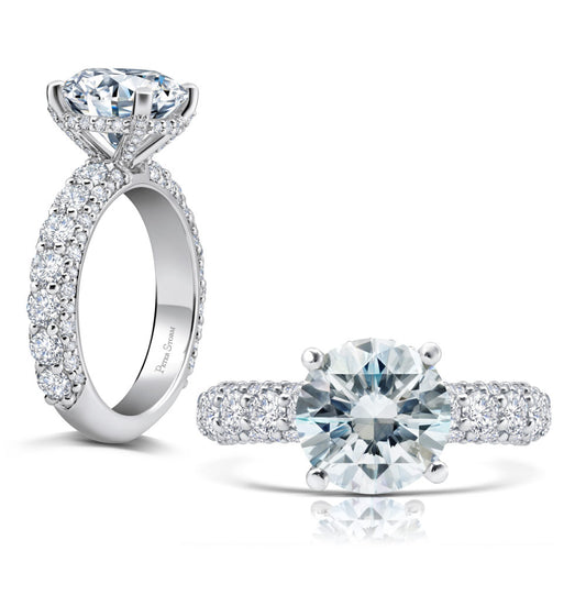 Peter Storm Utterly romantic, this ring is Peters take on a dramatic solitaire WSM535_4DiaW  WSM535_4DiaW