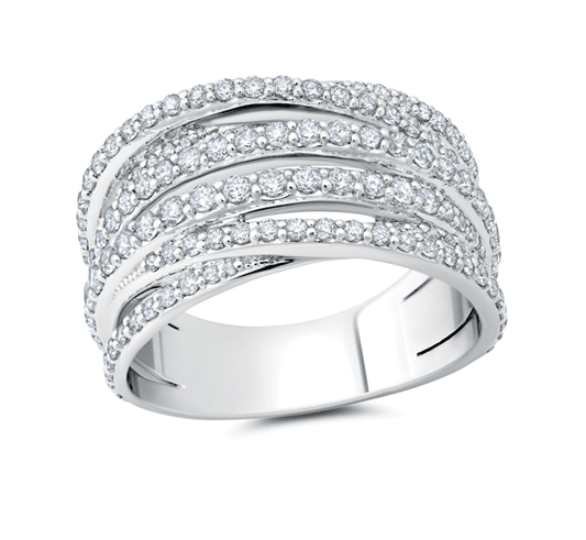 Peter Storm This Bold Band Layers Rows Of Diamonds Wbm699_4Diaw WBM699_4DiaW