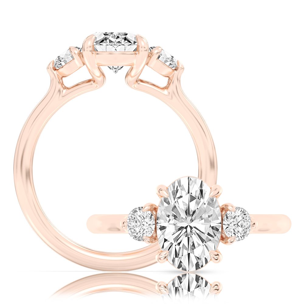 Peter Storm A classic three stone pear ring, adding a hidden halo for a little flair WSM750_4DiaW WSM750_4DiaW