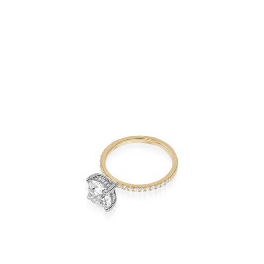 Elysse Yellow Gold Engagement Ring