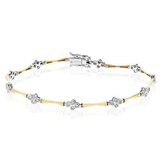 bracelet-in-14k-gold-with-diamonds ZB838