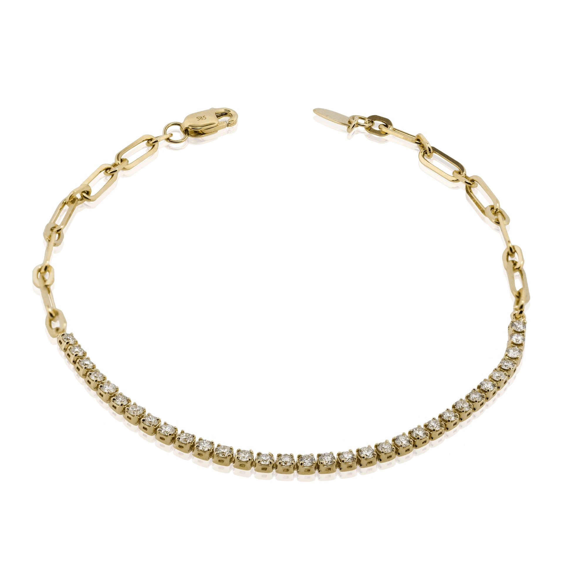bracelet-in-14k-gold-with-diamonds ZB903