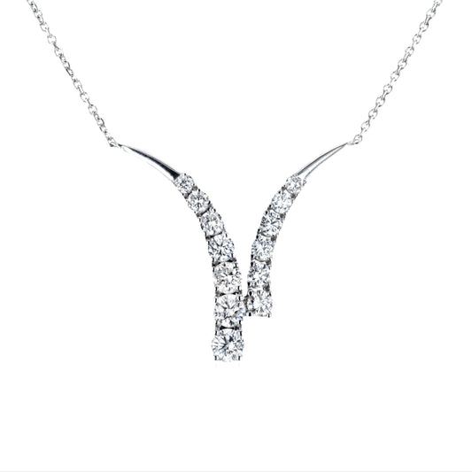 Pendant in 14k Gold with Diamonds