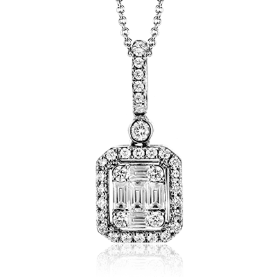 Pendant in 14k Gold with Diamonds