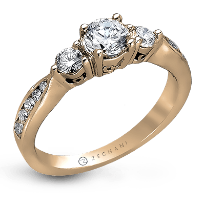 three-stone-engagement-ring-in-14k-gold-with-diamonds ZR126
