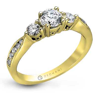 three-stone-engagement-ring-in-14k-gold-with-diamonds ZR126