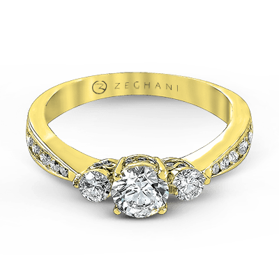 three-stone-engagement-ring-in-14k-gold-with-diamonds ZR126