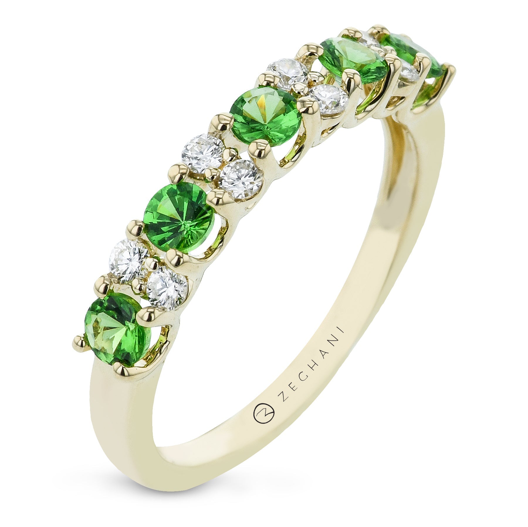 sapphire-color-ring-in-14k-gold-with-diamonds ZR2233
