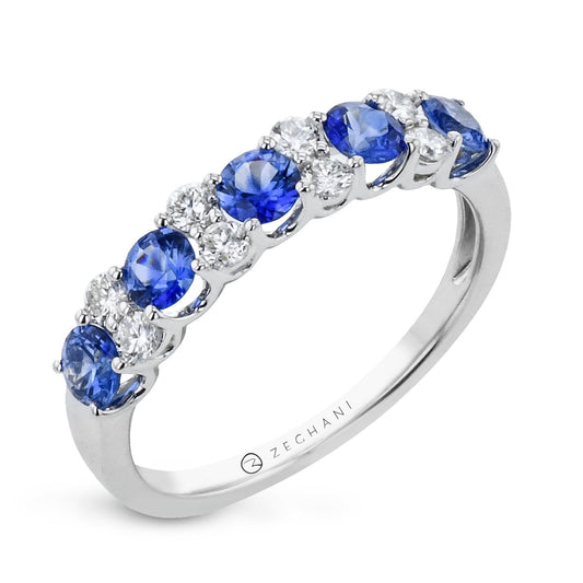 sapphire-color-ring-in-14k-gold-with-diamonds ZR2233