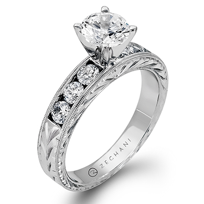 engagement-ring-in-14k-gold-with-diamonds ZR278