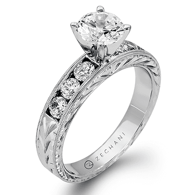 engagement-ring-in-14k-gold-with-diamonds ZR278