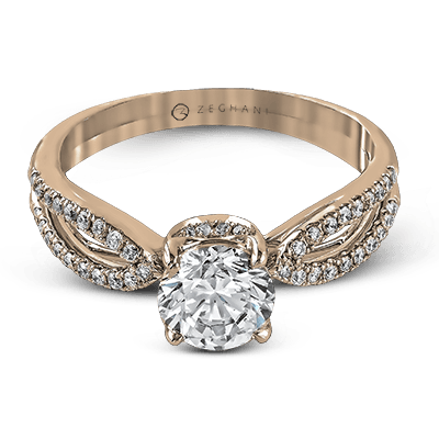engagement-ring-in-14k-gold-with-diamonds ZR738