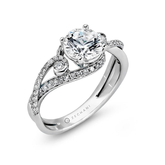 engagement-ring-in-14k-gold-with-diamonds ZR880