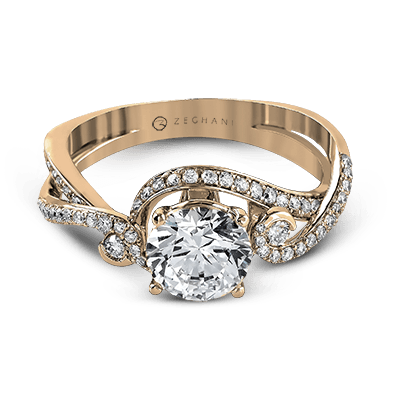 engagement-ring-in-14k-gold-with-diamonds ZR880