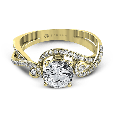 engagement-ring-in-14k-gold-with-diamonds ZR880