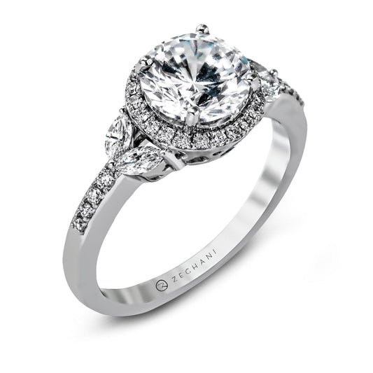 engagement-ring-in-14k-gold-with-diamonds ZR909