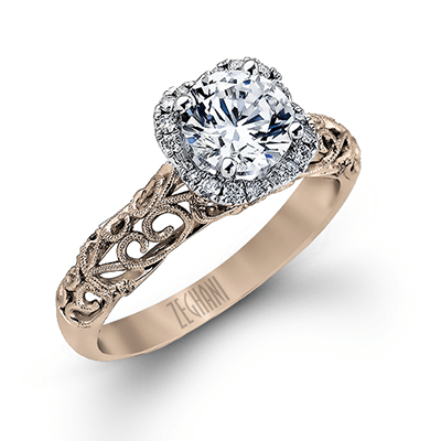 engagement-ring-in-14k-gold-with-diamonds ZR914