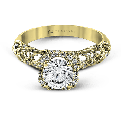 engagement-ring-in-14k-gold-with-diamonds ZR914