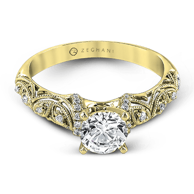 engagement-ring-in-14k-gold-with-diamonds ZR916