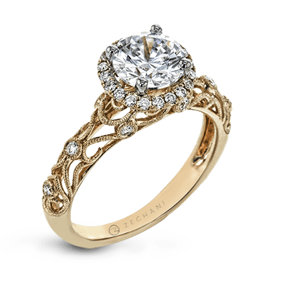 engagement-ring-in-14k-gold-with-diamonds ZR924