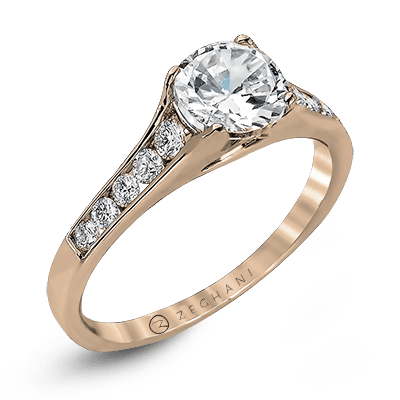 engagement-ring-in-14k-gold-with-diamonds ZR969