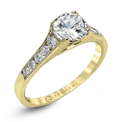 engagement-ring-in-14k-gold-with-diamonds ZR969