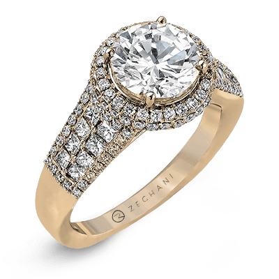 engagement-ring-in-14k-gold-with-diamonds ZR973