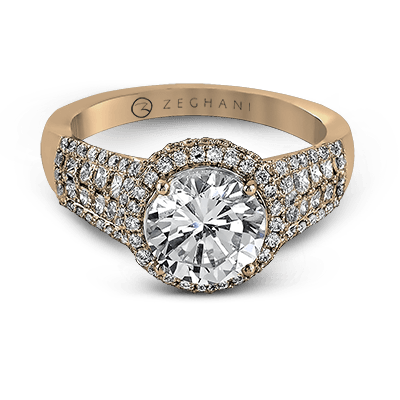 engagement-ring-in-14k-gold-with-diamonds ZR973