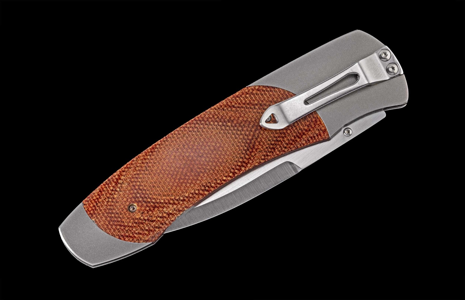 William Henry Frame in hand-finished aerospace grade titanium knife A300-5