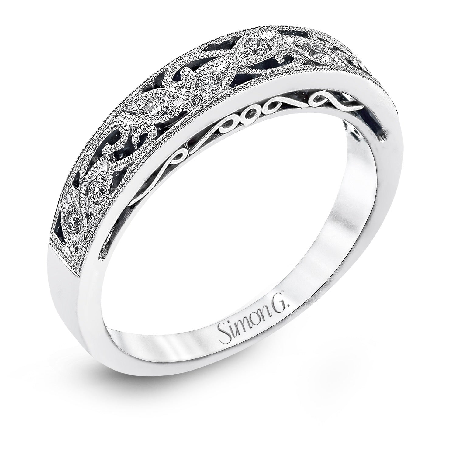 Anniversary Ring In 18k Gold With Diamonds