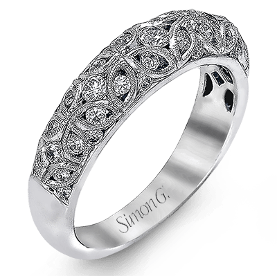 Anniversary Ring In 18k Gold With Diamonds