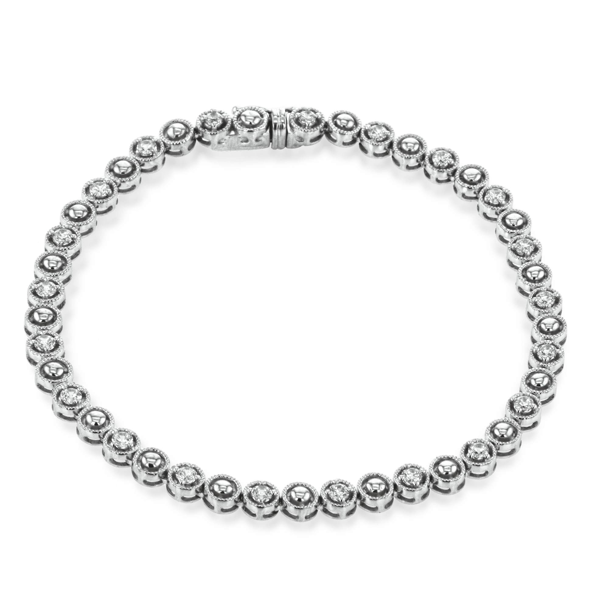 Bracelet in 18k Gold with Diamonds