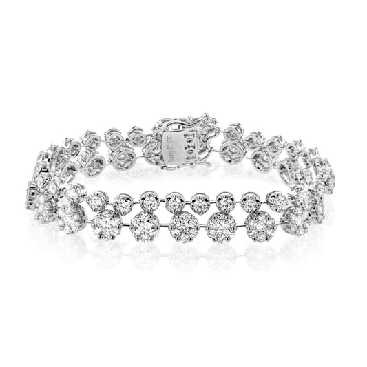 Bracelet in 18k Gold with Diamonds