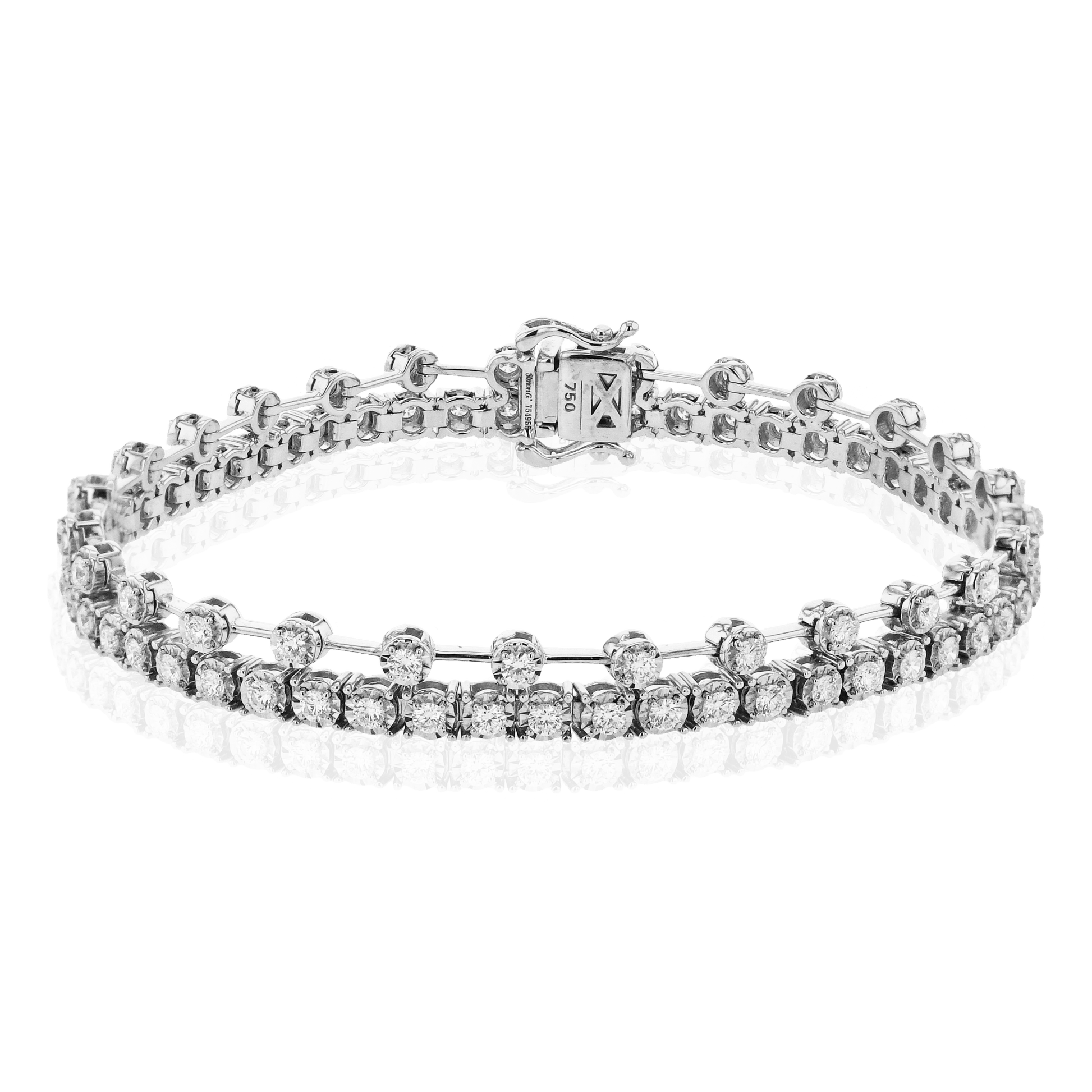 Bracelet in 18k Gold with Diamonds