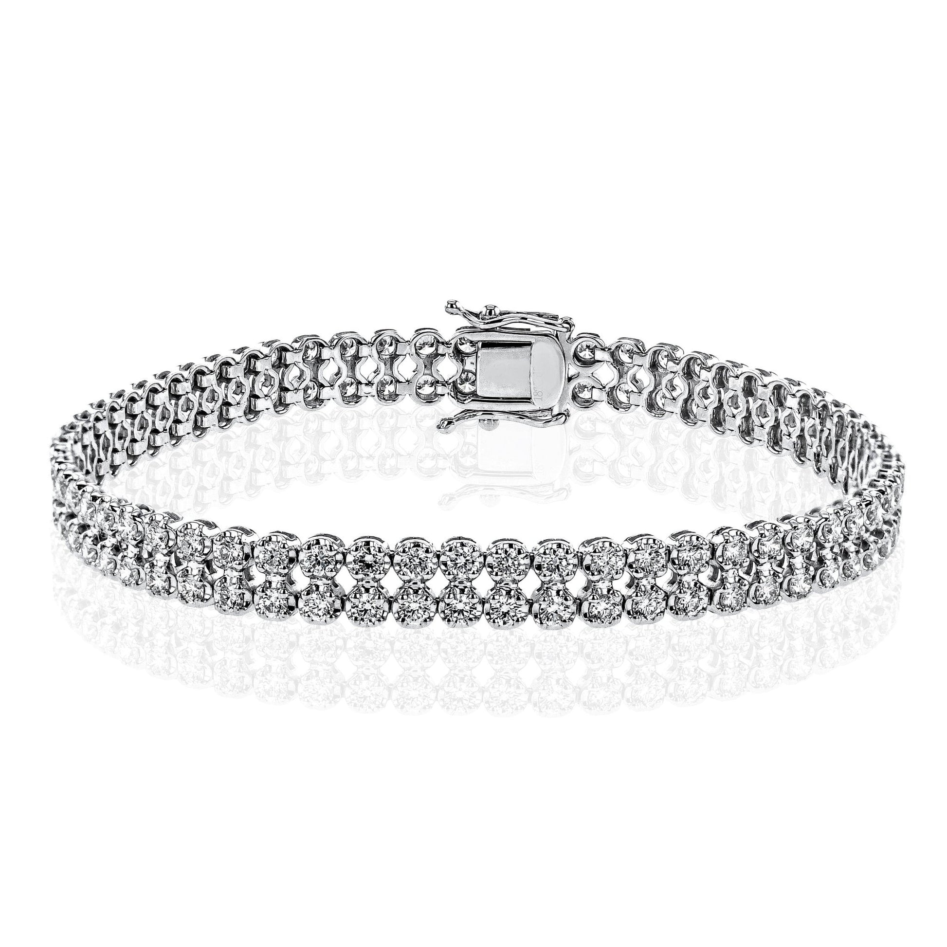 Bracelet in 18k Gold with Diamonds
