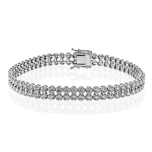 Bracelet in 18k Gold with Diamonds