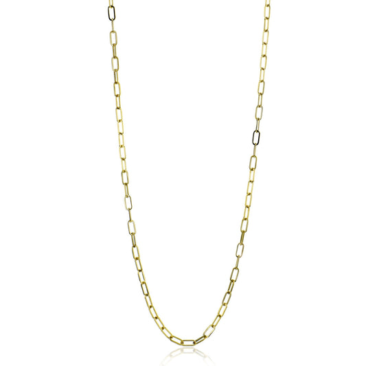 Chain Link Necklace in 18k Gold