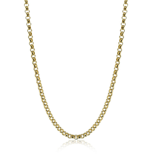Chain Link Necklace in 18k Gold