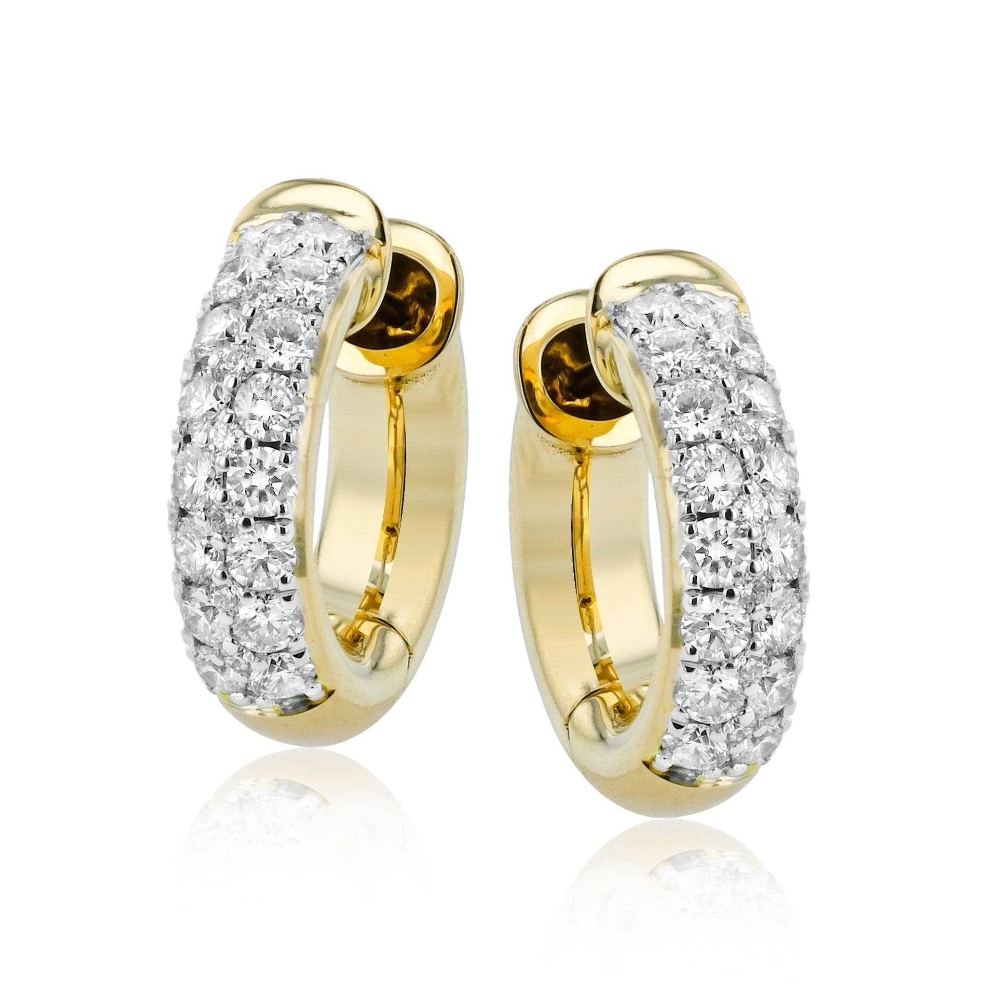hoop-earrings-in-18k-gold-with-diamonds LE4858