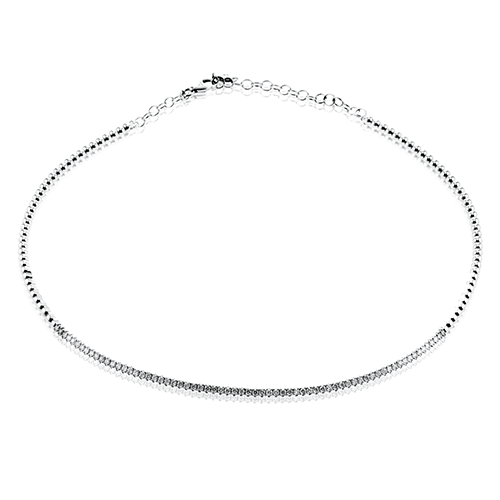 Necklace in 18k Gold with Diamonds