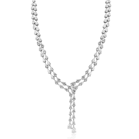 Necklace in 18k Gold with Diamonds