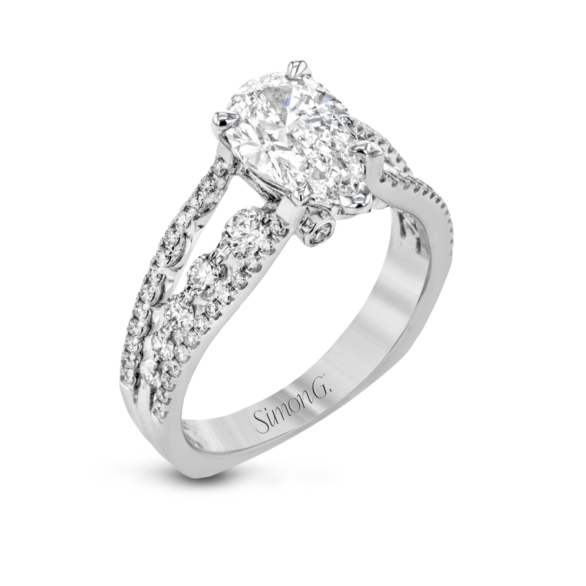 pear-cut-split-shank-engagement-ring-in-18k-gold-with-diamonds