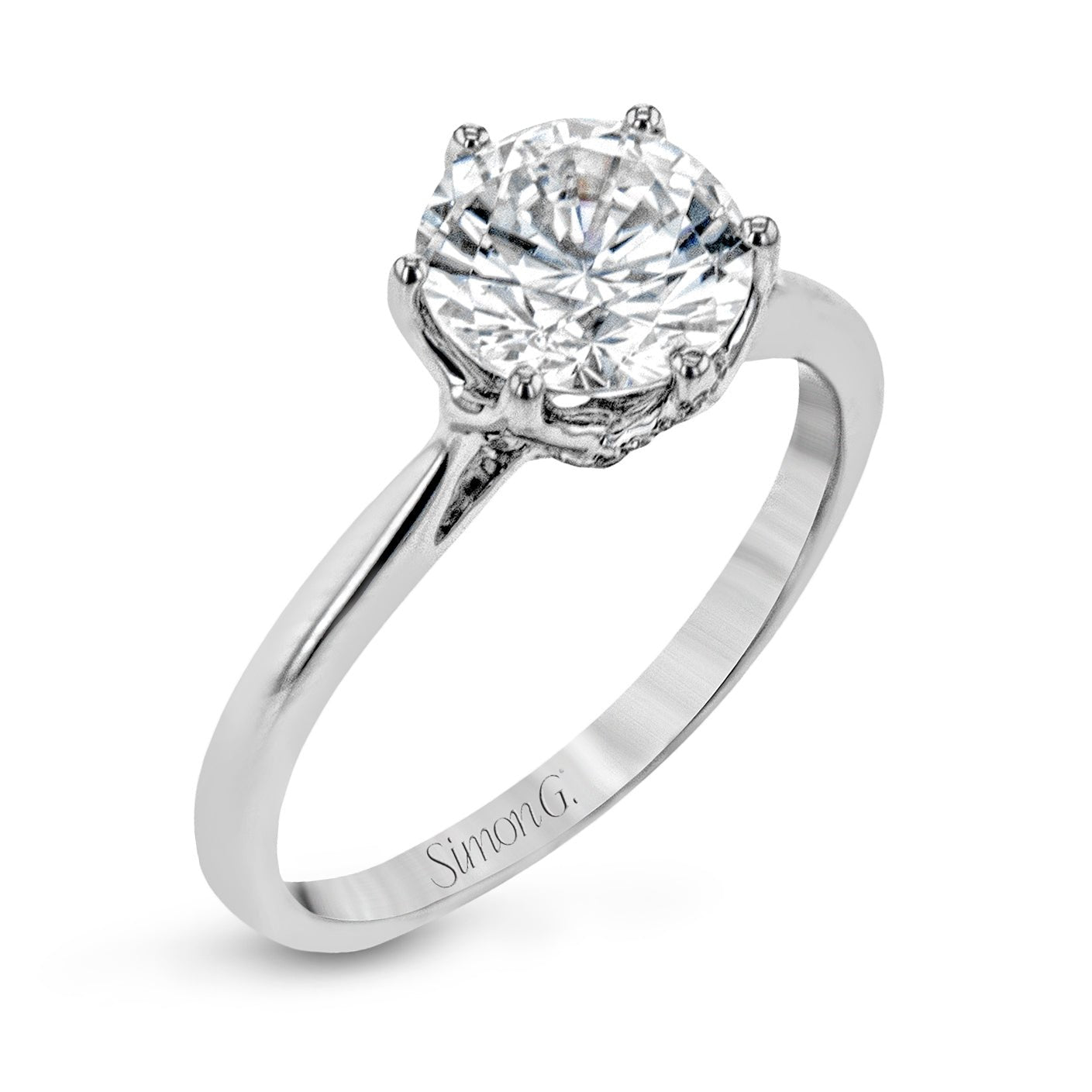 round-cut-engagement-ring-in-18k-gold-with-diamonds