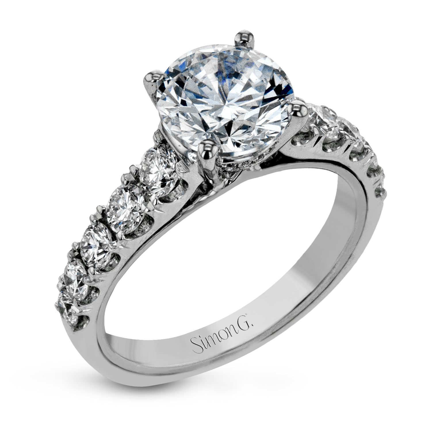 round-cut-engagement-ring-in-18k-gold-with-diamonds