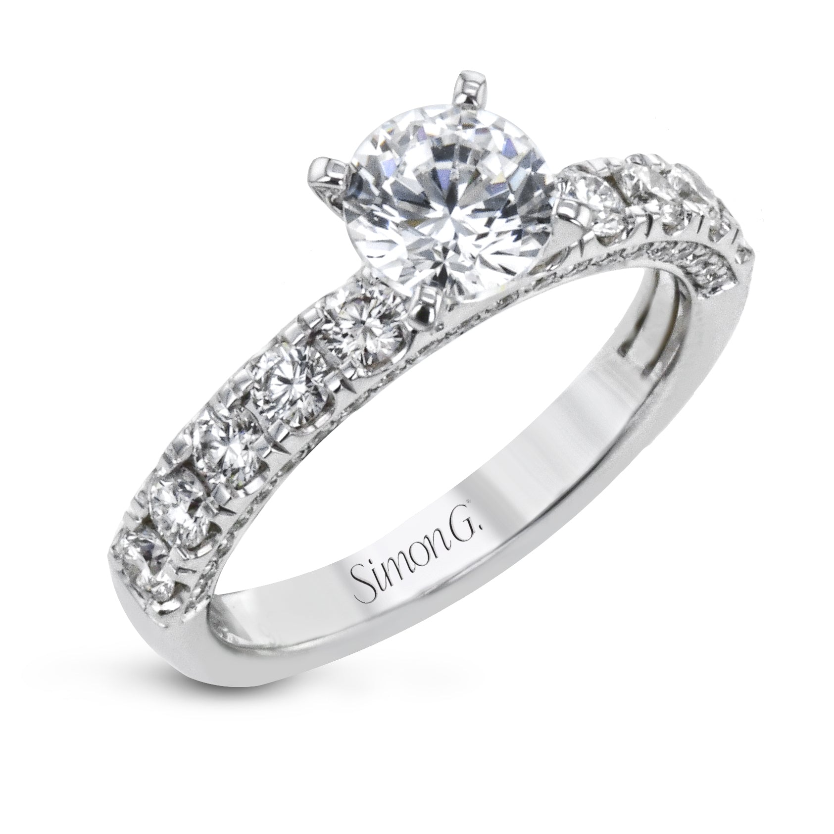 round-cut-engagement-ring-in-18k-gold-with-diamonds