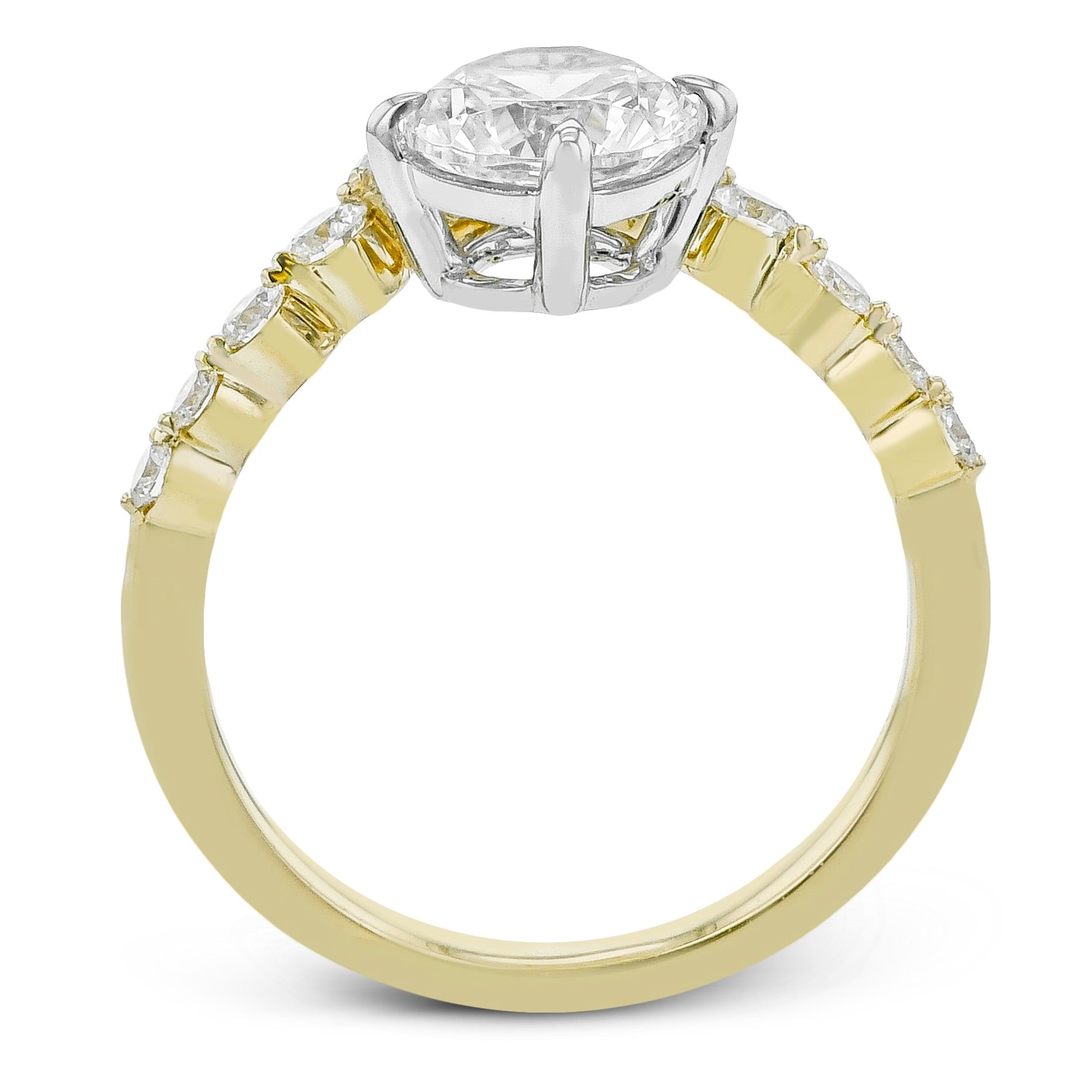 round-cut-engagement-ring-in-18k-gold-with-diamonds