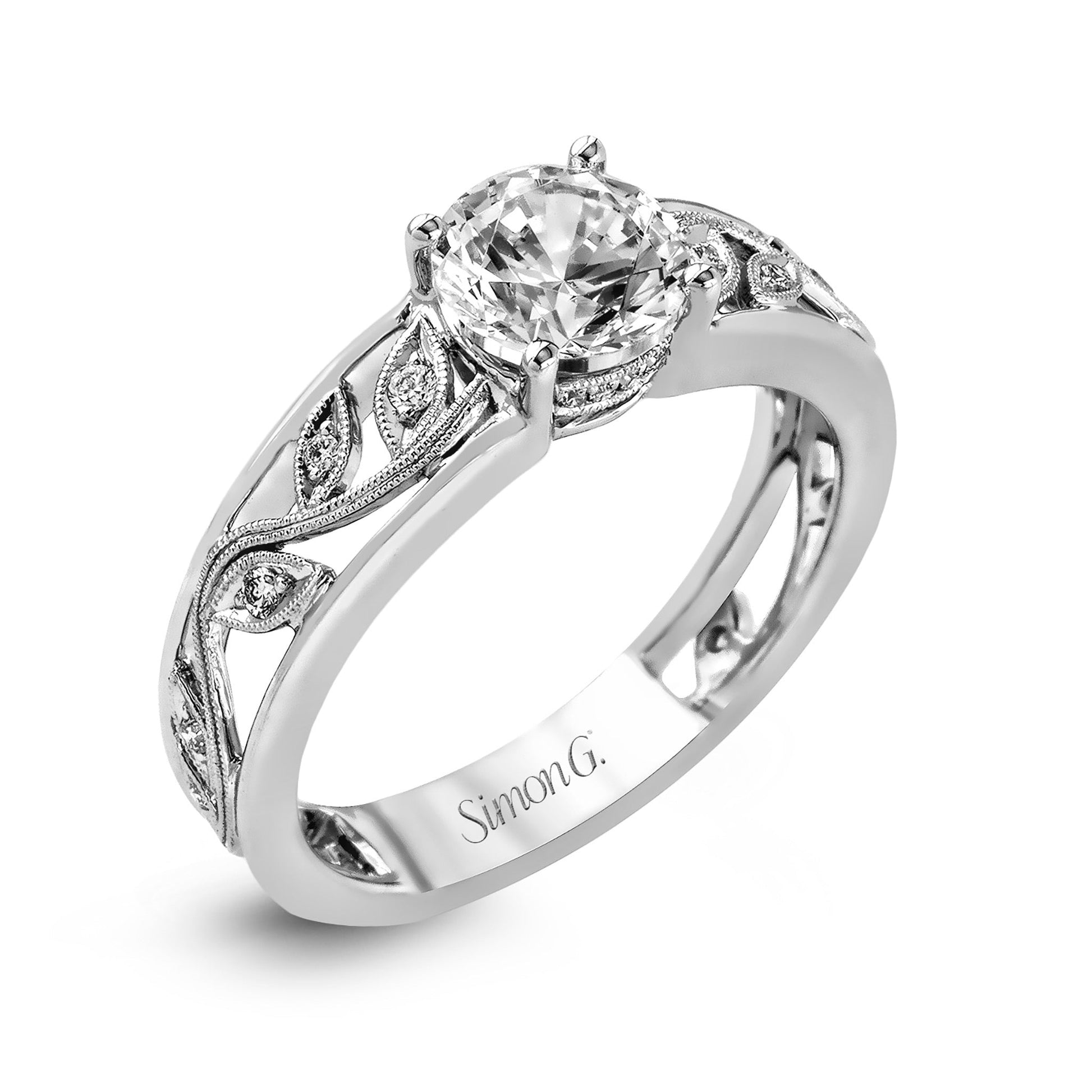 round-cut-engagement-ring-in-18k-gold-with-diamonds