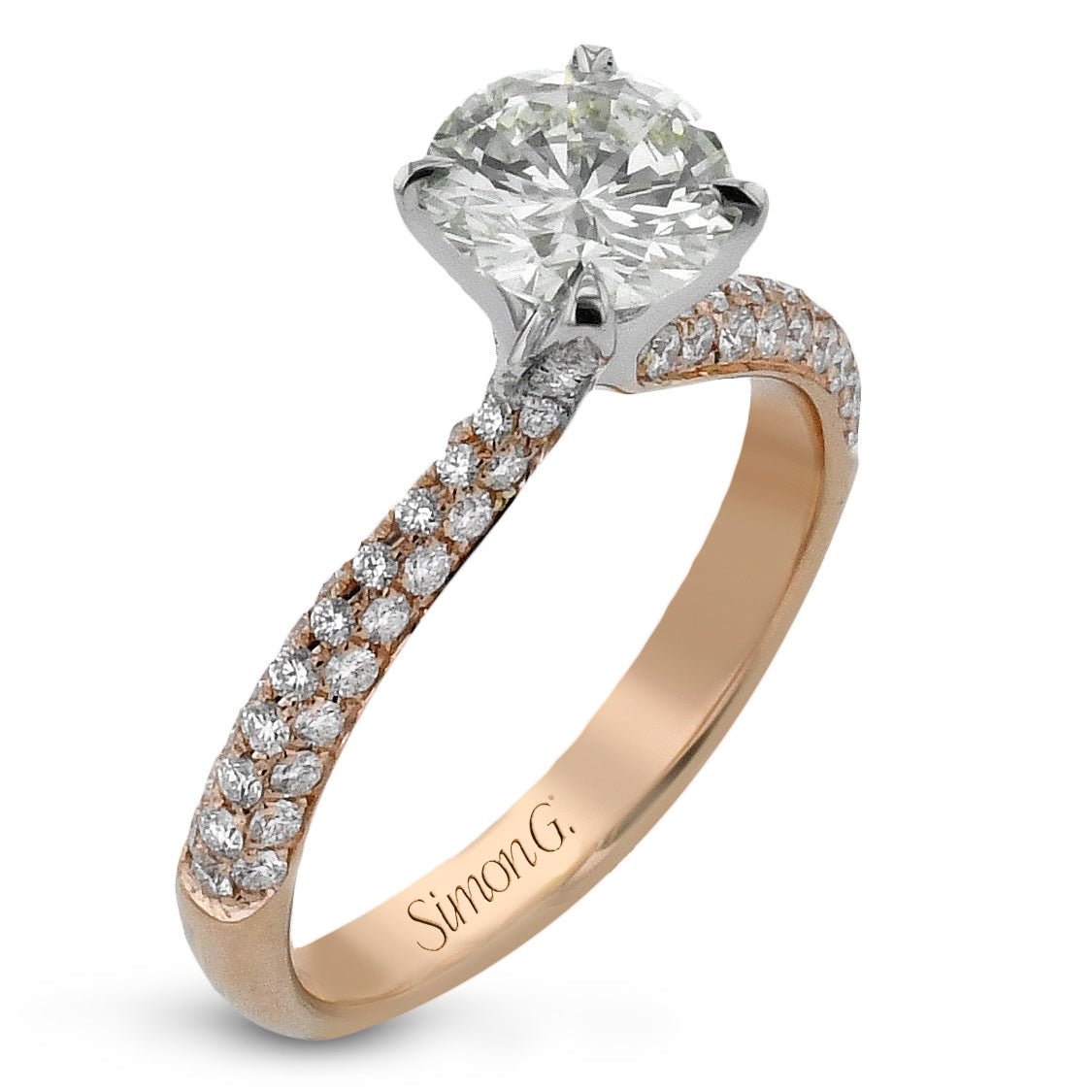 round-cut-engagement-ring-in-18k-gold-with-diamonds