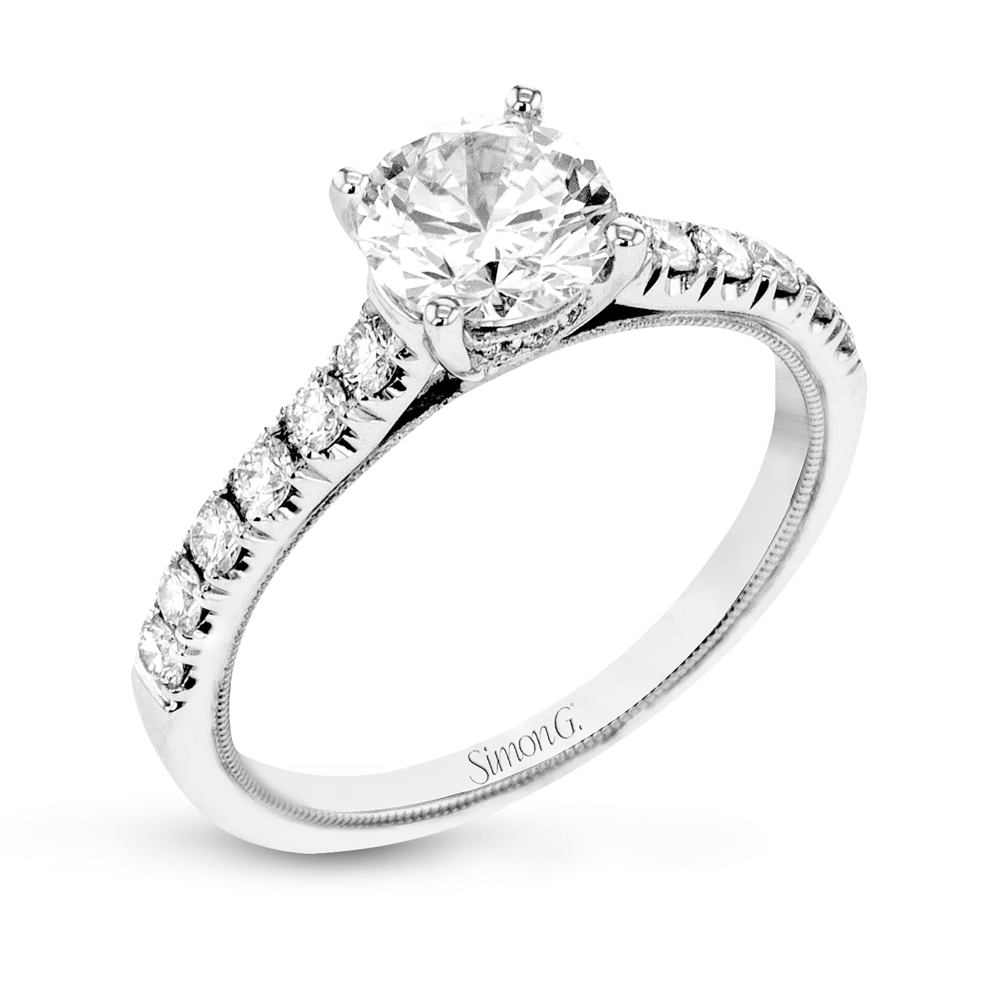 round-cut-engagement-ring-in-18k-gold-with-diamonds