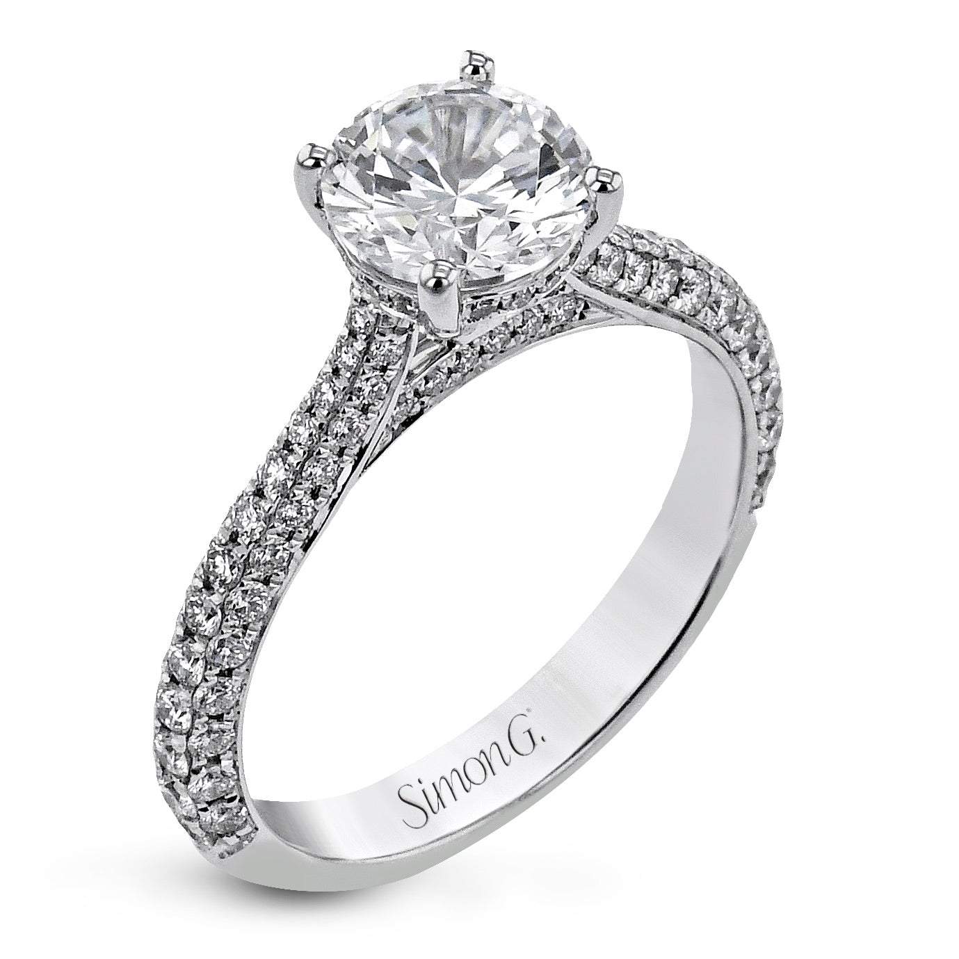 round-cut-engagement-ring-in-white-gold-with-diamonds